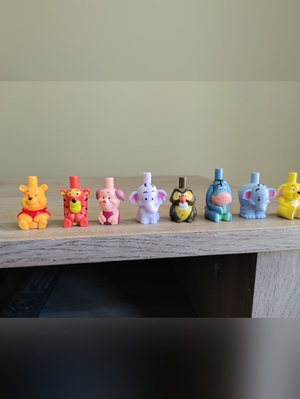 Kinder Surprise Winnie The Pooh Totem Figures ( Complet Set)